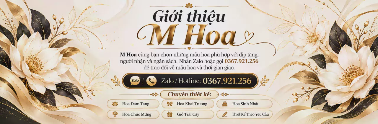 Ảnh bìa Shop hoa tươi Xã Thạnh Mỹ Tây An Giang - Chọn hoa theo câu chuyện của bạn